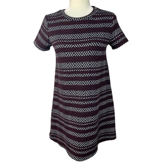 Zara Dresses & Skirts - Zara Trafaluc Fall/Winter Collection Chevron Dress